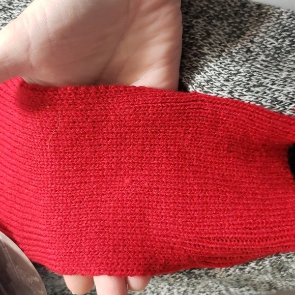 Petrageous Designs NWT Dog Apparel Gray Sweater with Red Truck and Tree Design - Picture 5 of 6